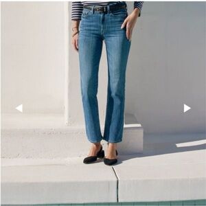 AYR Women's Straight Leg Jeans in Blue